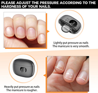 Coupe-ongles électrique 3 en 1, polisseur automatique, coupe-ongles électrique pour enfants, coupe-ongles électrique de sécurité