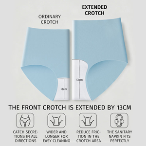 Seamless Bikini Panties Mid-Rise Invisible <b>Brief</b> <b>Women</b> Basic Solid Color Yoga Pants for Leggings - Product Image 2