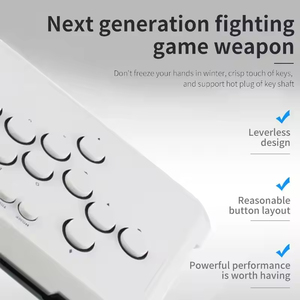 Controlador Powkiddy A50 RGB Hitbox, Joystick Arcade para Juegos, Teclado con Iluminación RGB, Compatible con <span class=keywords><strong>PS4</strong></span>/<span class=keywords><strong>PS5</strong></span>/PC y Steam - Product Image 5