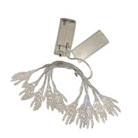 Batteriebetriebene Wasserdichte Halloween-Skelett-Hand LED-Lichterkette Gruselige Totenkopf-Lichterkette Spukhaus Außendekoration