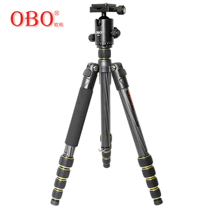 Trépied <span class=keywords><strong>photo</strong></span> d'extérieur OBO en fibre de carbone léger et portable avec rotule pour la <span class=keywords><strong>randonnée</strong></span> et le camping - Product Image 3
