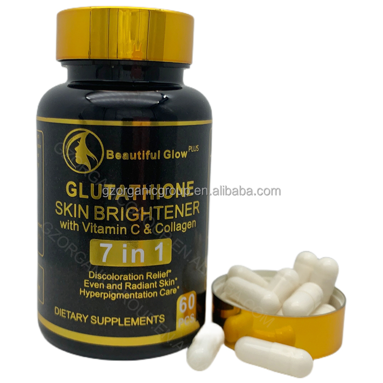 2024 OEM Luxury Glutathione Brightening with Vitamin C Collagen Capsules  Skin Whitening L-Glutathione 7 in 1 Moisturize Capsule| Alibaba.com