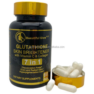 2024 OEM Luxus Glutathion Aufhellung mit Vitamin C Kollagen Kapseln Haut aufhellung L-Glutathion 7 In 1 Feuchtigkeit kapsel - Product Image 1