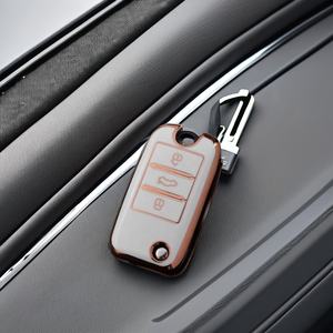 Lujo Roewe RX5 <span class=keywords><strong>MG</strong></span> ZS GT GS 350 W5 TPU Car Key Fob Cover Plegable Key Holder Accesorio Protector de silicona Car Key Accessories - Product Image 2