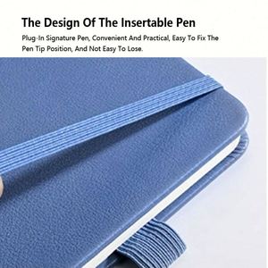 Promotional Business Spiral PU Leather Hard Cover Agenda Personalized <b>Note</b> <b>Books</b> for Gift Planner Notebook with logo Custom - Product Image 3