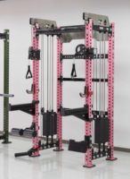 BW Body Building Cable Crossover Multifunctional Power Cage Squat Rack Exercise Training Mutli Function Station Machine