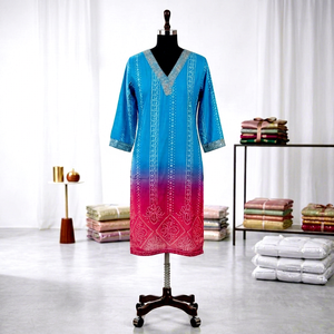 Wholesale Noiir Pigeon Shaded Digital Print Heavy Rayon Wrinkle Free All Seasons <b>Kurti</b> Palazzo Set for Women <b>Indian</b> Ethnic - Product Image 1