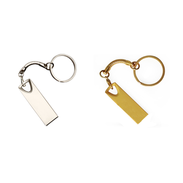 USB Drive With Custom Logo and 3-Year Warranty New Mini Metal USB 3.0 Keychain Pendrive 4GB-64GB Flash Drive