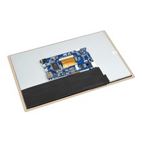 QLED Quantum Dot Display 10.1 inci, sentuh kapasitif, 1280x720, G + G Panel kaca tangguh, berbagai sistem mendukung