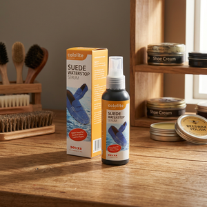 Spray protecteur de chaussures multi-usages Cololite Factory Low OEM, crée un bouclier contre l'eau et les taches pour le cuir, le daim et le tissu - Product Image 2