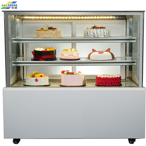ตู้โชว์เค้กไฟฟ้าตู้โชว์เค้กตู้แช่เครื่องดื่มอุปกรณ์ในห้องครัว - Product Image 2