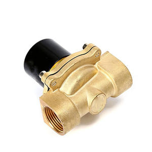 Válvula Solenoide de Cobre 2W350-35/2W400-40 de 1.5 Pulgadas DN40, Control Normalmente Cerrado para Agua y Aire, Compatible con OEM para Medios Gaseosos - Product Image 1