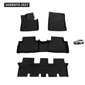 Alfombrilla para Auto de TPE para Todo Clima, Inodora, Antideslizante, para Kia Sorento 2021 LHD, Entrega Rápida - Product Image 1