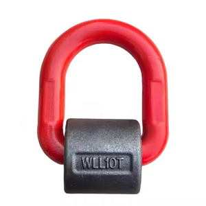 Fabricant bon marché solide 0.5T 1T 1.5T 2T 5T 8T <span class=keywords><strong>10T</strong></span> G80 Point <span class=keywords><strong>de</strong></span> <span class=keywords><strong>levage</strong></span> à souder sur une <span class=keywords><strong>manille</strong></span> pivotante à anneau en D - Product Image 6