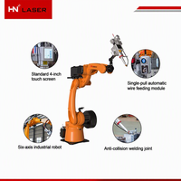 Robot de soudage laser industriel pour la soudure des languettes de batteries, application pour les nouvelles énergies