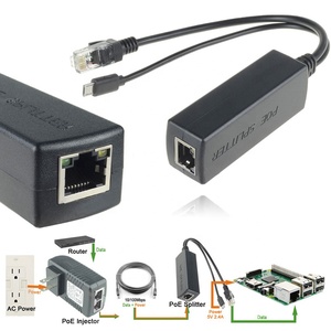 1000Mbps IEEE 802.3af <span class=keywords><strong>Micro</strong></span> <span class=keywords><strong>USB</strong></span> Hoạt Động Ly <span class=keywords><strong>PoE</strong></span> <span class=keywords><strong>Splitter</strong></span> Power Over Ethernet 48V Để <span class=keywords><strong>5V</strong></span> 2.4A Injector bộ Chuyển Đổi - Product Image 5