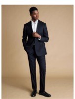 Costume slim à deux boutonnage pour homme en laine marron moyen S120