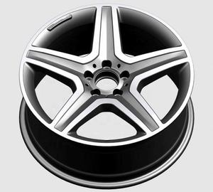 Flrocky pour JDM Style cinq rayons 19 pouces 5X112 Pcd ET43.5Mm <span class=keywords><strong>5</strong></span> <span class=keywords><strong>trous</strong></span> jantes en alliage pour Benz classe GLA AMG pour Infiniti QX30 - Product Image 1