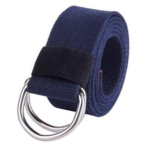 GB59 2D <b>Rings</b> Double Side Use Canvas Waist Belt Economic <b>Cheap</b> Price Made in China Factory for Wholesale Looking for Distributor - Product Image 5