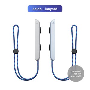 JOY-CON pour manette de jeu compatible, cordon et bracelet ABS avec motifs <span class=keywords><strong>Pikachu</strong></span>, Zelda, Mario - Product Image 3