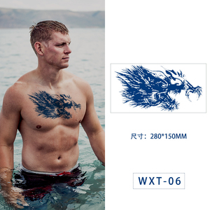 <span class=keywords><strong>Tatuajes</strong></span> Temporales Sensuales para el Pecho, Resistentes al Sudor, Seguros y de Aspecto Natural, Pegatinas de <span class=keywords><strong>Tatuajes</strong></span> para <span class=keywords><strong>Hombres</strong></span> y Mujeres de Larga Duración - Product Image 6