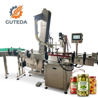 Machine de scellage entièrement automatique pour bouchons de bocaux avec tampon de capsulage en silicone, conception à vitesse de production stable pour la production d'essai, meilleur prix