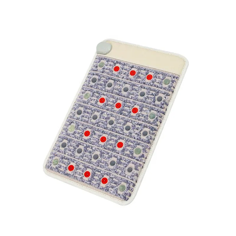 Electric Tourmaline Thermal Jade Mattress Crystal Healing Pulse Electro Magnetic Field Photon Infrared Pad Amethyst Mat