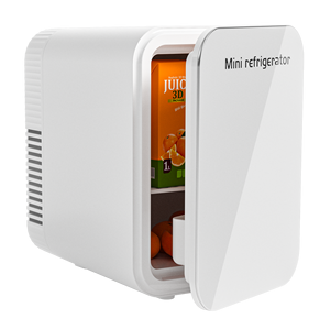 Factory Fridge 10L Cooler and Warmer Portable Small <b>Refrigerator</b> With German Tempered Glass Mini <b>Refrigerator</b> - Product Image 1