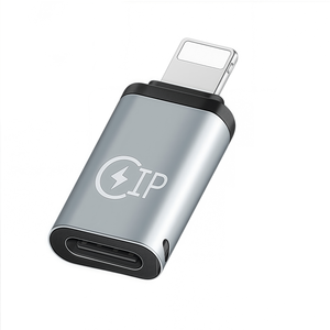 Adaptor IOS ke 8pin, konverter USB c adaptor OTG pengisian cepat Tipe C ke 8pin - Product Image 2