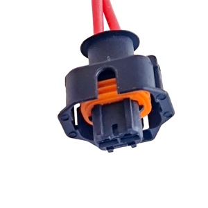 Arnés de Cableado Personalizado de 2 Vías para Inyector de Combustible Diésel, Conector EV1 Macho a Hembra con Conector Bosch 1928403874 1928404655 - Product Image 3