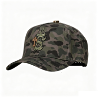 Groothandel op maat gemaakte 5-panel suède baseball caps met gebogen klep, zwart, originele Barbas hoeden, Scream G5 baseball caps