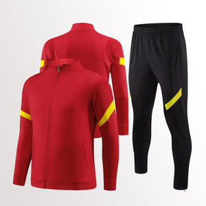 Su misura LOGO Warm Up calcio allenamento tuta Sport all'ingrosso di alta qualità tuta da calcio jogger set sudore per gli uomini - Product Image 5