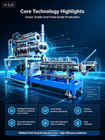Ligne de production d'extrudeuse de nourriture flottante pour poissons, à double vis, type sec, SLG120, capacité 2-4 TPH, machine de traitement automatique