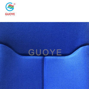 Silla de Auditorio Guoye de Tela Azul con Tablero de Escritura para Teatro, Cine, Sala de Conferencias - Product Image 2