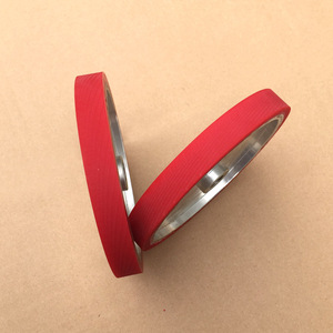 Hot Bán Kim Loại Vành Đai Phẳng Bánh Xe Vòng Bi Nhựa Ròng Rọc Với Lớp Phủ Cao Su OEM Tùy Chỉnh - Product Image 3