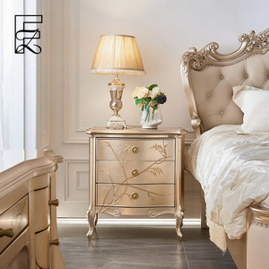 <span class=keywords><strong>Letto</strong></span> Matrimoniale King Size in Pelle di Lusso Francese 180x200, Suite Nuziale Intagliata a Mano, Camera da <span class=keywords><strong>Letto</strong></span> Principale in Legno di Faggio Massiccio - Product Image 4