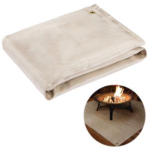 Coperta Ignifuga in Fibra di Vetro Resistente, <span class=keywords><strong>Tappetino</strong></span> Antincendio Termoresistente per Campeggio e Picnic - Product Image 2