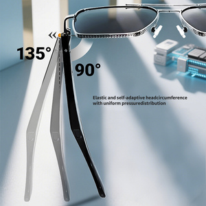 Gt30 Auriculares de carga magnética Protección UV Gafas de Sol de audio inteligentes Ai Traducción inteligente Gafas inteligentes - Product Image 5