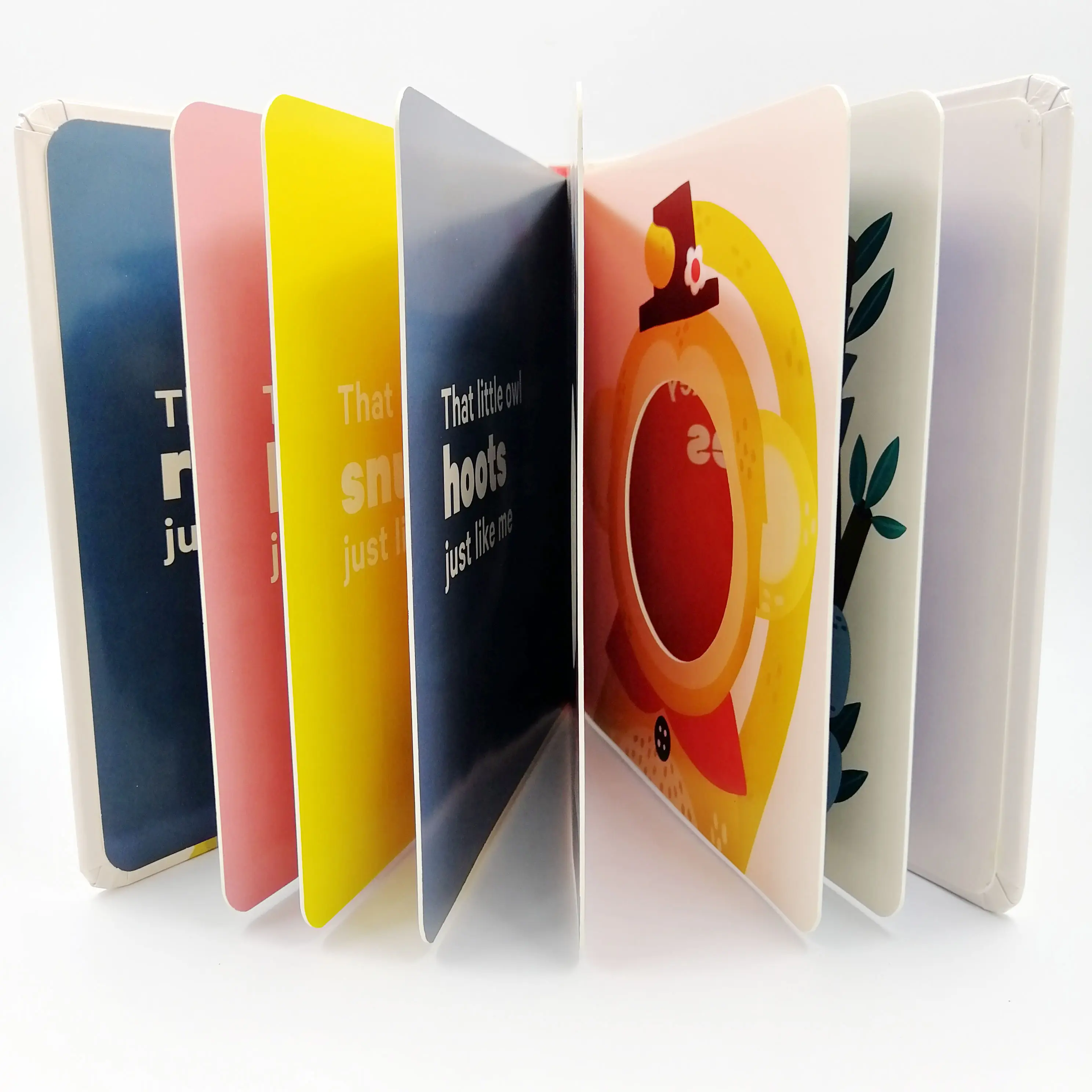 Child board book mirror book printing factory