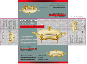 Réchaud à alcool en céramique <span class=keywords><strong>ovale</strong></span> avec support en fer pour réchaud à alcool, équipement de cuisson commercial - Product Image 5