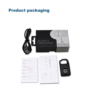 Ổ Khóa Vân Tay Thông Minh Mini Cầm Tay Để Sử Dụng Phổ Biến Khóa Vân Tay Màu Đen Cho Túi Hành Lý - Product Image 5