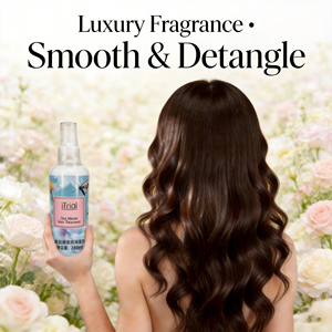 Spray Conditionneur Sans Rinçage Parfumé de Luxe Marque Blanche OEM Hydratant Lissant Démêlant pour <span class=keywords><strong>Cheveux</strong></span> - Product Image 2