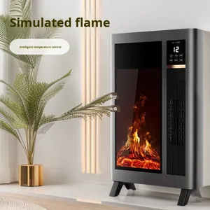 Nuevo Modelo 2025: <span class=keywords><strong>Estufa</strong></span> <span class=keywords><strong>Eléctrica</strong></span> de Escritorio con Llama Simulada, <span class=keywords><strong>Chimenea</strong></span> de Ahorro Energético para el Hogar - Product Image 3