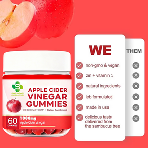 תוסף תזונה הרזיה פפטיד 1000 מ "ג תפוחים חומץ אבקת תמצית גמיות תיאבון גלולות מדכא - Product Image 3