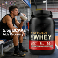 OEM Vente en gros de compléments alimentaires de santé, soutien à la masse musculaire maigre, BCAA, protéines de lactosérum en poudre, isolat, supplément