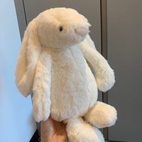 Poupée chat en peluche britannique HY, best-seller, même grand lapin en peluche, adorable animal en peluche lapin.