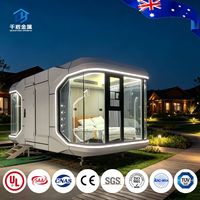 Cabane de jardin préfabriquée modulaire pour villa, cour, bureau, salon de thé et espace de divertissement
