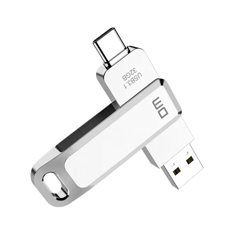 סוג-C U דיסק כפול ממשק OTG USB דיסק און קי 360 תואר סיבוב עיצוב דיסק