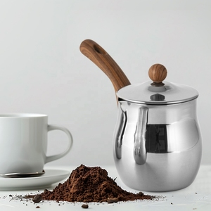 In magazzino regalo In scatola Premium caffettiera turca Cezve In acciaio inossidabile per gli amanti del caffè - Product Image 2