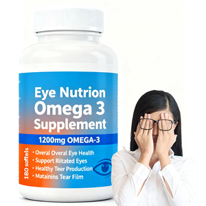 OEM 1200mg integratore <span class=keywords><strong>Omega</strong></span> 3 per la nutrizione degli occhi olio di pesce trigliceridi semi di lino organici <span class=keywords><strong>E</strong></span> Softgel di vitamina <span class=keywords><strong>E</strong></span> <span class=keywords><strong>Omega</strong></span> 3 - Product Image 1